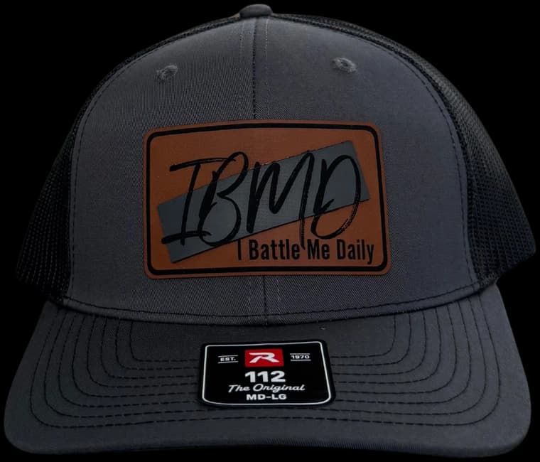 IBMD Richardson 112 trucker hat — Slate