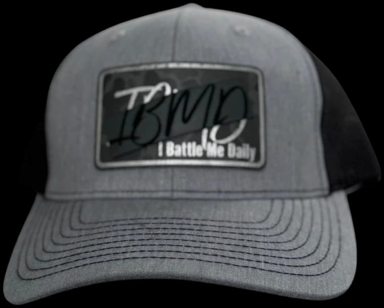 IBMD Richardson 112 trucker hat — Storm Grey